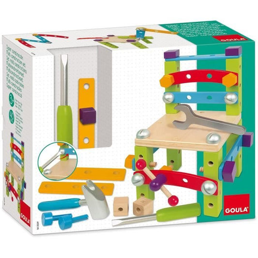 Construction game - GOULA - Multi-construction set - Build 7 different models