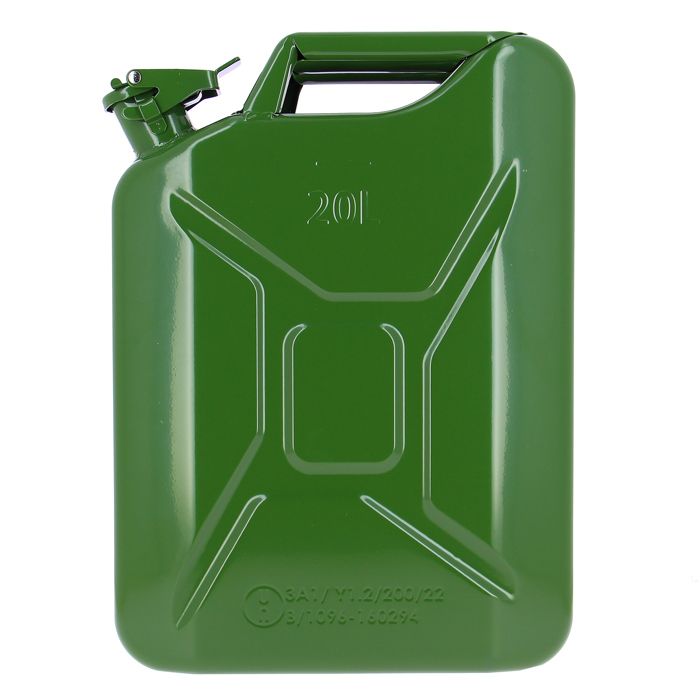 PRECISION STEEL US metal jerrycan 20L - petrol jerrycan