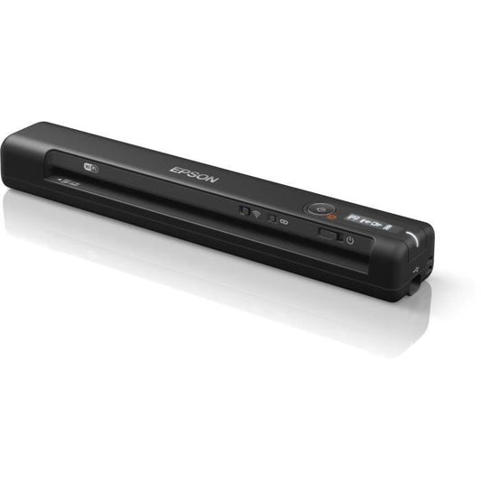 EPSON Epson WorkForce ES-60W sheet feed scanner - Optical resolution 600 dpi - 16 bit color - USB