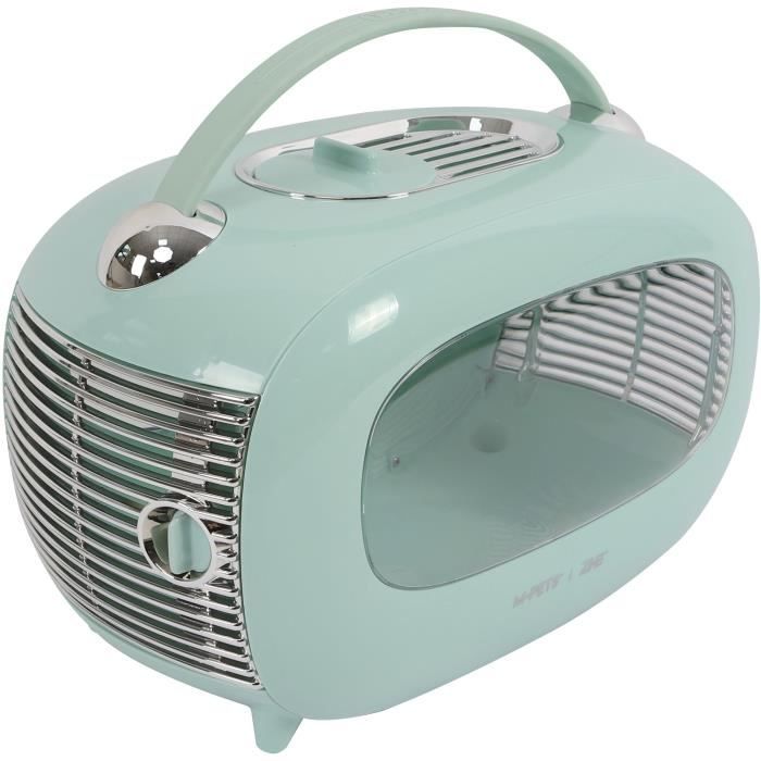 Transport box - M PETS - SIXTIES Classic - Handle - Backpack - Rear opening - 5 kg max - Blue