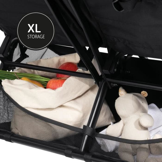 HAUCK Swift X Duo Double Stroller - Black