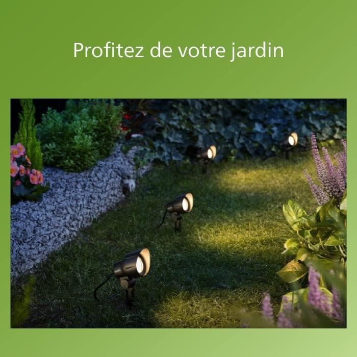 PHILIPS GardenLink outdoor spotlight, 24W, 2700K, IP44