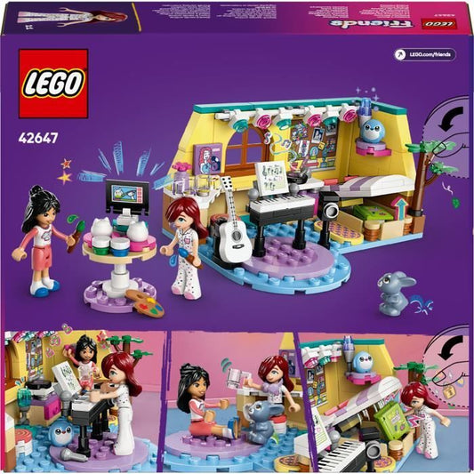 LEGO Friends 42647 Paisley's Bedroom - Interactive Toy for Girls Aged 6 and Up