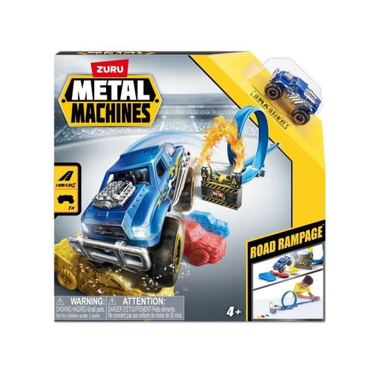 Construction Toys - ZURU - Road Rampage Playset - 200 Pieces - Collectible Snacks - 6 Models