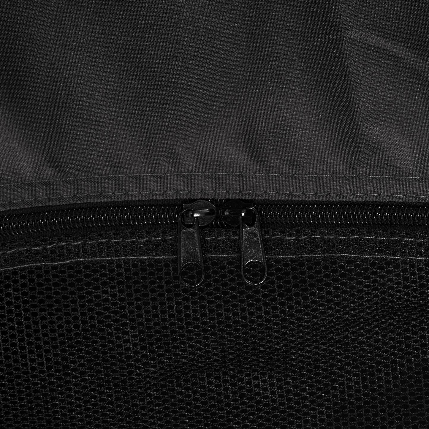 PawHut Haustierzelt, Hundezelt, klappbar, wetterbeständig, Hundehütte, für große Hunde, Schwarz