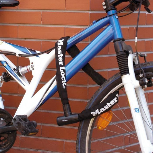 Bicycle Anti-Theft Chain - MASTER LOCK - 90 cm length - Hardened steel resistant to cutting and sawing
