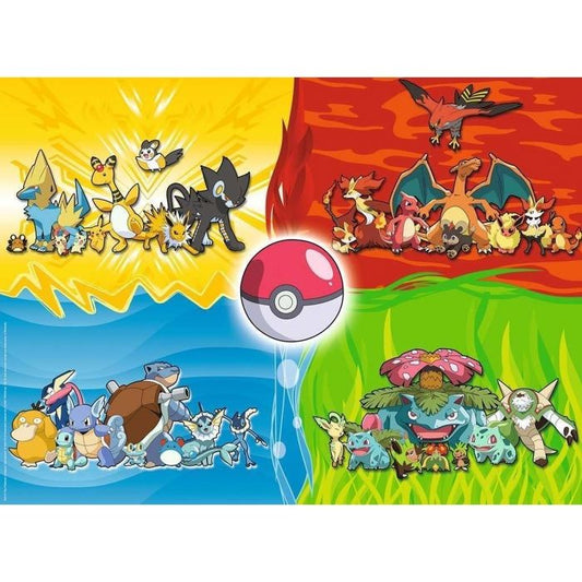 POKEMON Puzzle 150pcs Different Types Of Pokemon