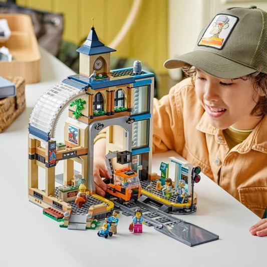 LEGO City 60469 Central Station - Building Set for Boys or Girls Ages 7 and Up
