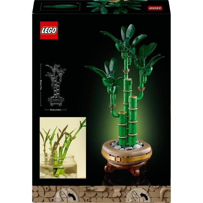 LEGO Botany 10344 Lucky Bamboo - Artificial Plant and Home Decor