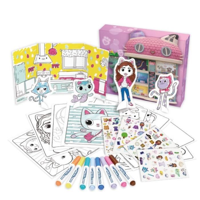 Coloring - CRAYOLA - Color Wonder Activity Kit Gabby's Dollhouse - Colorful activity box! Ages 3 and up