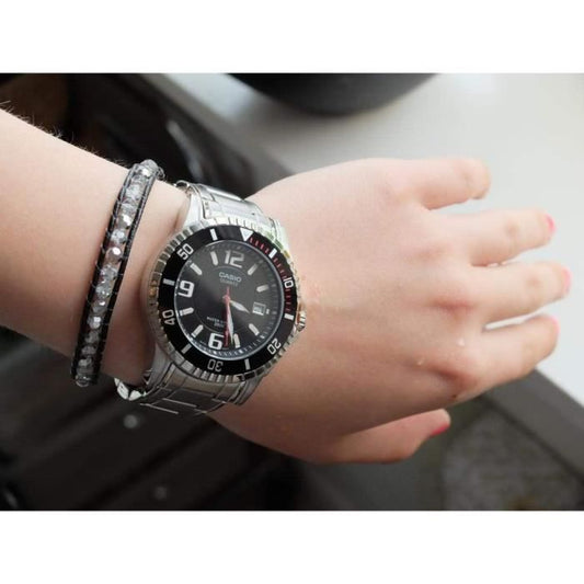 CASIO - Stainless steel watch - BASIC - Gray