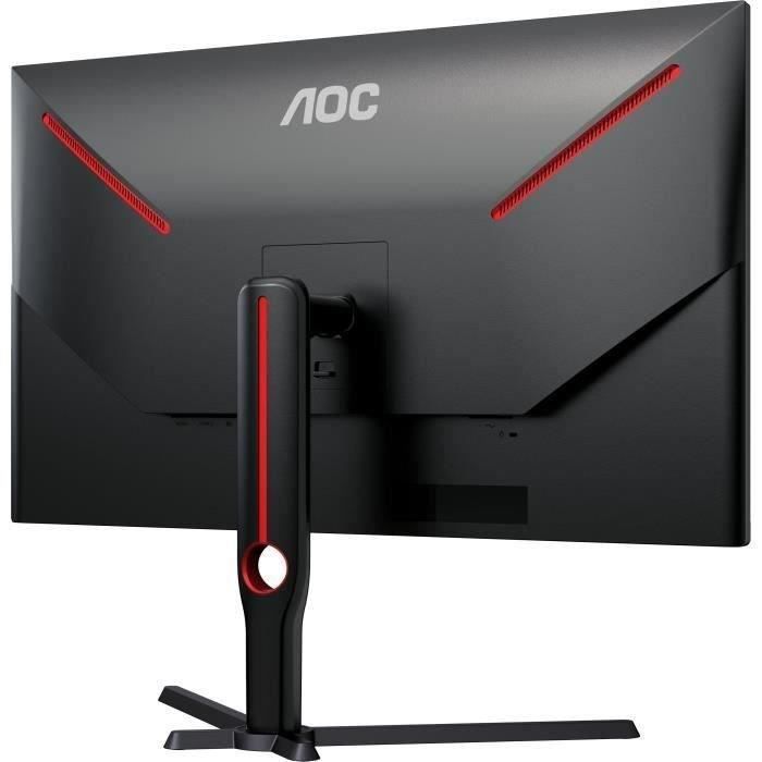 PC Monitor - AOC - U32G3X - 32 UHD 4K - IPS Panel - 144Hz - 1ms - Height Adjustable - 2 HDMI 2 DP - Adaptive Sync - Black