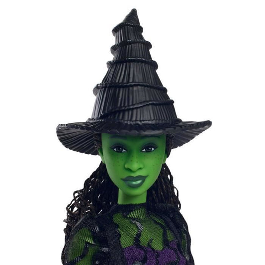 Mattel-Wicked-Elphaba Doll with Removable Accessories and Clothing - Wicked - HXT62
