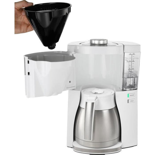 Melitta coffee machine - Look V Therm Perfection 1025-15 White/Brushed steel
