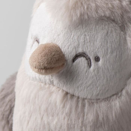 Mini Plush - TOMMEE TIPPEE - Ollie the Owl - Portable Sleep Aid - 6 Sounds - USB Rechargeable - Machine Washable