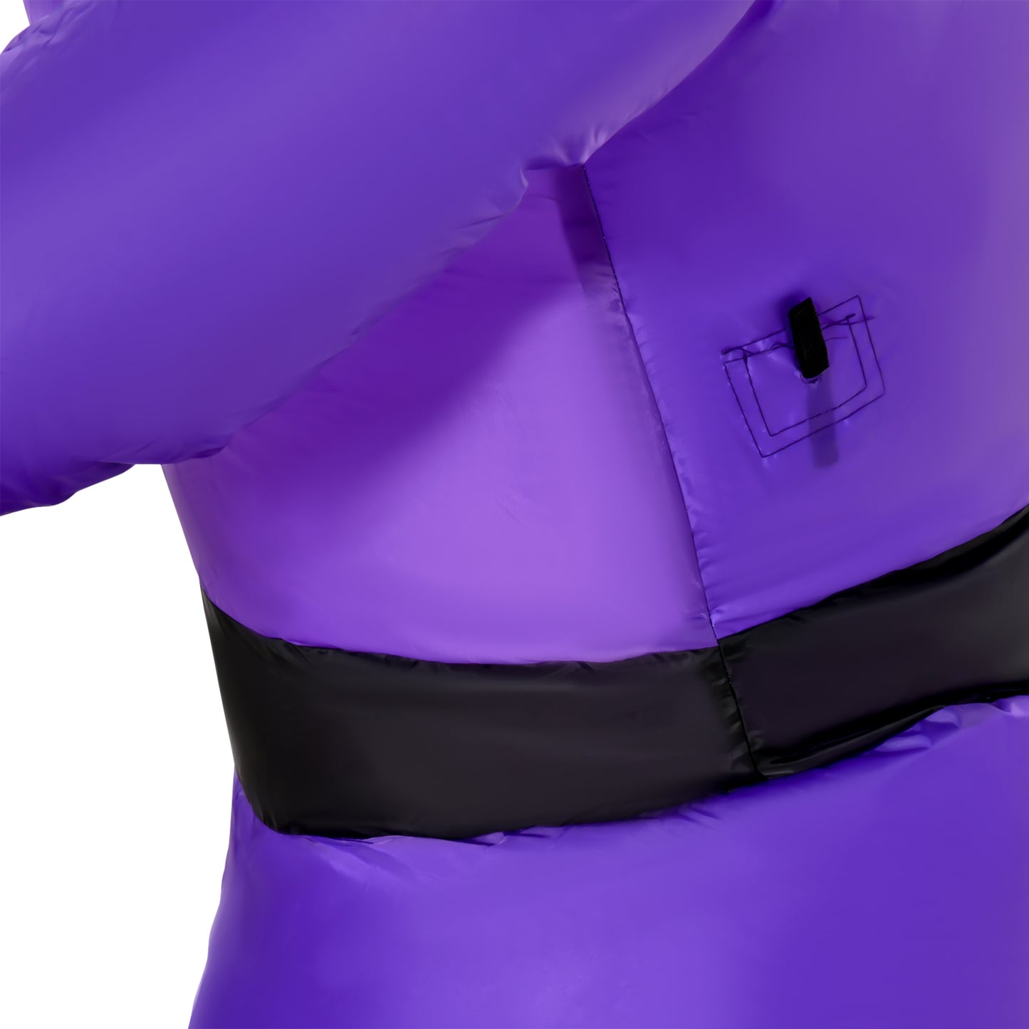 HOMCOM Aufblasbare Hexen Hexenkessel Figur Luftfigur Halloween Deko mit LED Beleuchtung, Polyester, 170x60x180cm