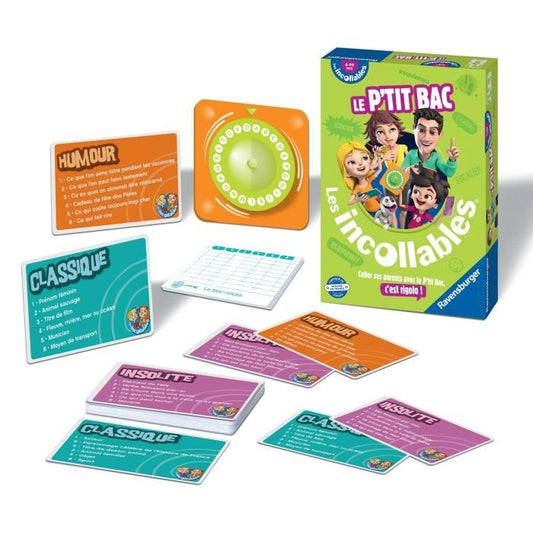 INCOLLABLES Board Game Le Petit Bac