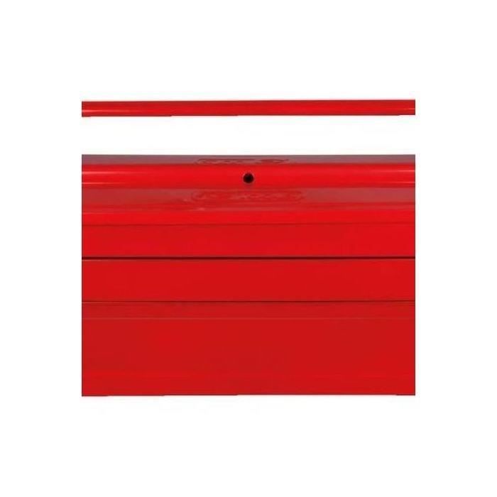 KS TOOLS Metal toolbox, 5 compartments 530 x 210 x 200 mm