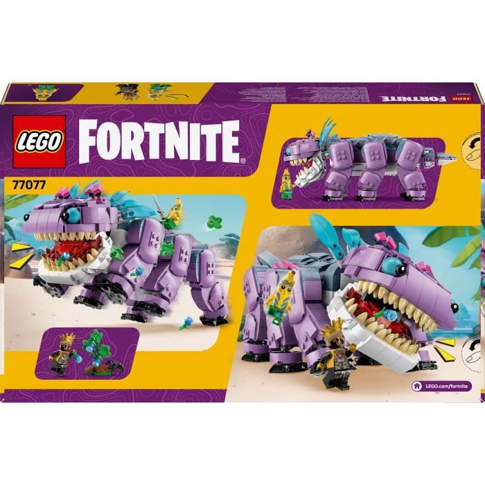 LEGO Fortnite 77077 Klombo - Building Set for Boys Ages 10 - Dino Figure