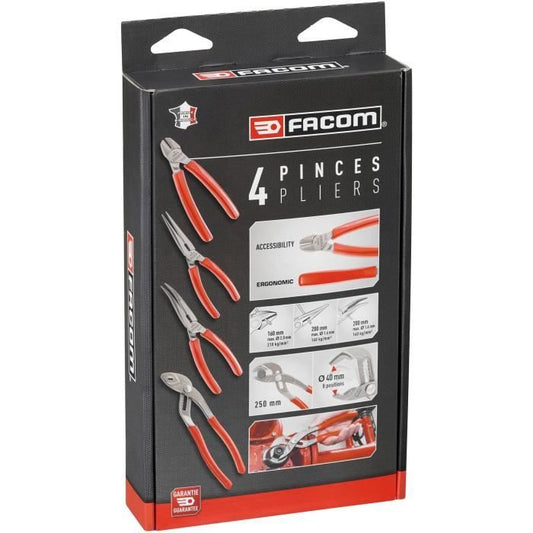 Set of 4 pliers - FACOM - GJP.A4PB - Serie G