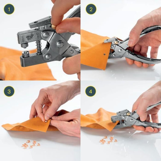 RAPID Eyelet pliers + 100 eyelets RP05