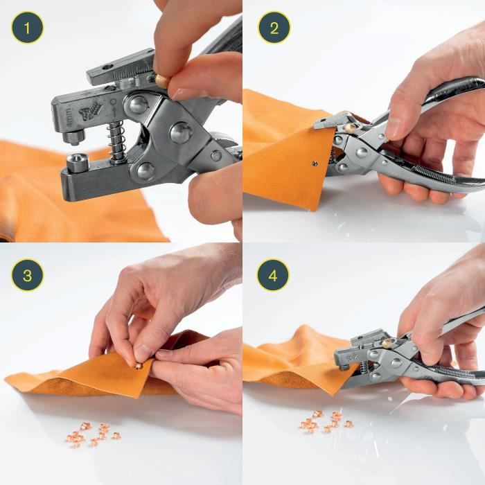 RAPID Eyelet pliers + 100 eyelets RP05