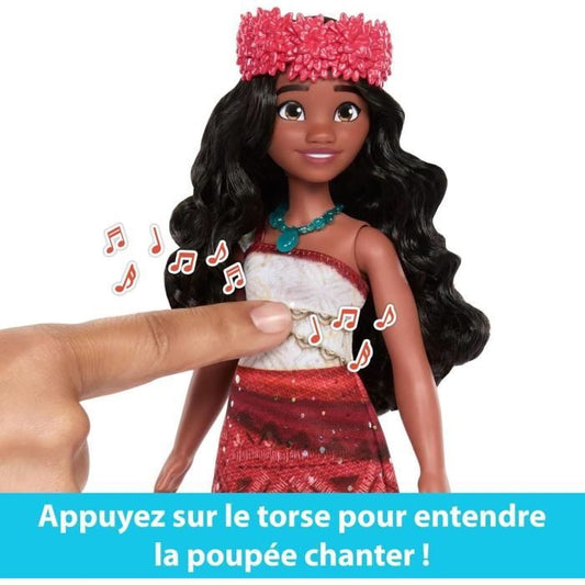 Vaiana 2 Doll Mattel Disney Princess Singing Doll JBT62
