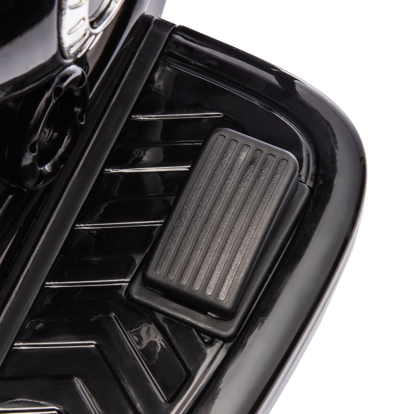 AIYAPLAY Elektro-Kindermotorrad, 3-5 km/h, Chopper, Licht & Musik, für Kinder 3-6 Jahre, Schwarz