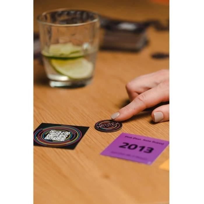 HITSTER 100% FRENCH SONG - Board game - DUJARDIN - Dive into the French musical world with HITSTER!