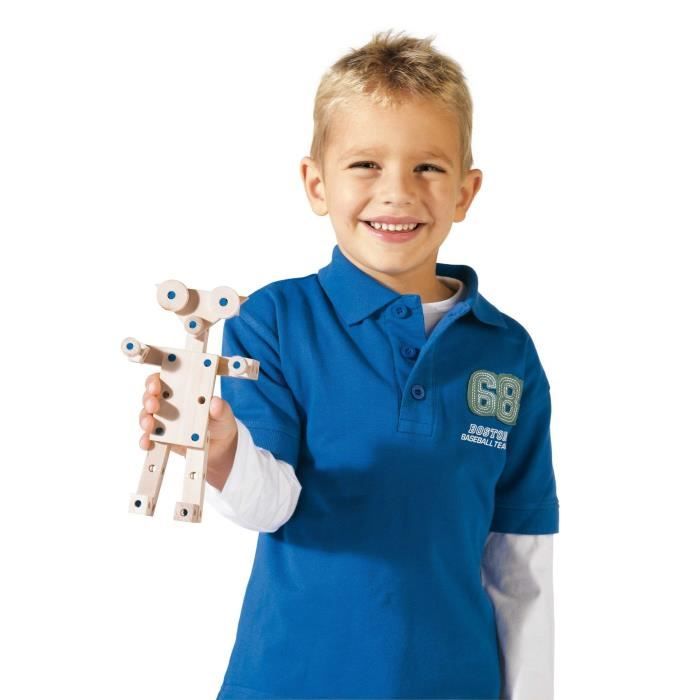 SES CREATIVE Kit for the Young Cabinetmaker - Toy Building Set - Wood