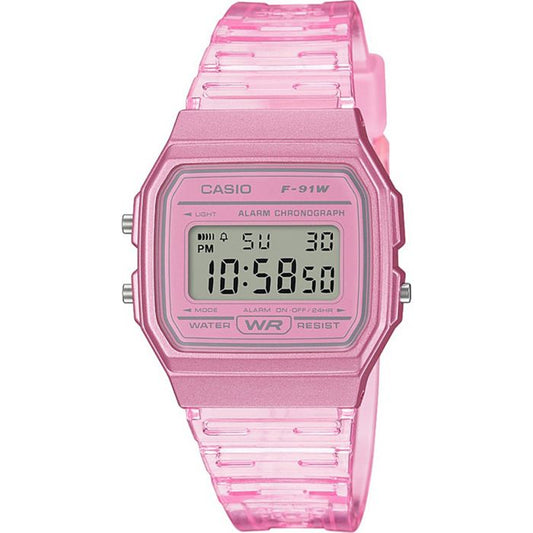CASIO Collection Watch F-91WS-4EF chrono, alarm, auto calendar