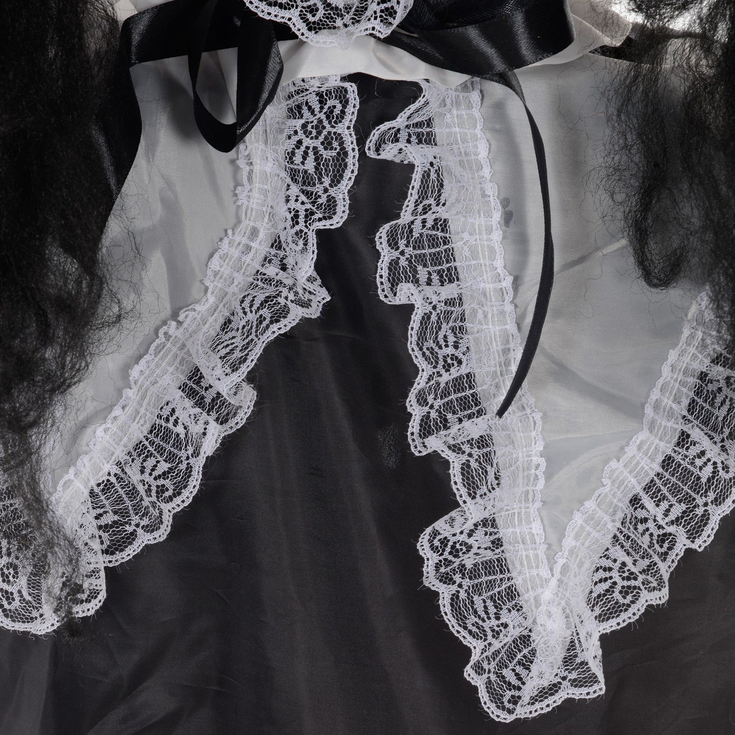 HOMCOM Horrorpuppe, Helloweendeko, gruselige Stimme & Musik, rote Augen, beweglich, 160 cm