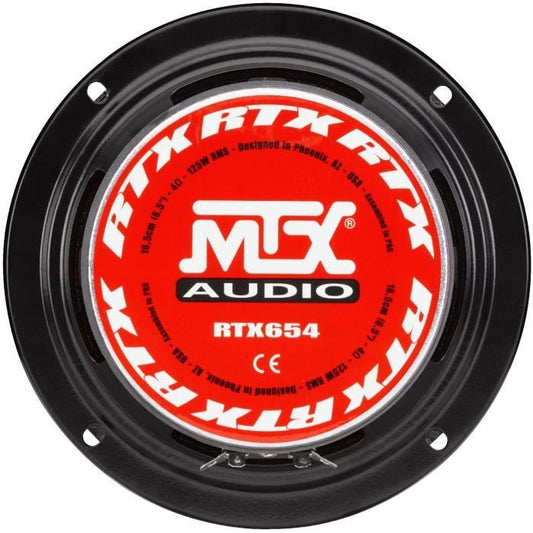 MTX High Efficiency Medial Speaker RTX654 - 16.5 cm - 125W