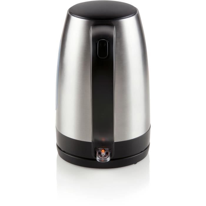 Stainless steel kettle - DOMO - DO496WK - 2200 W - 1.7 L - 360° base - Grey