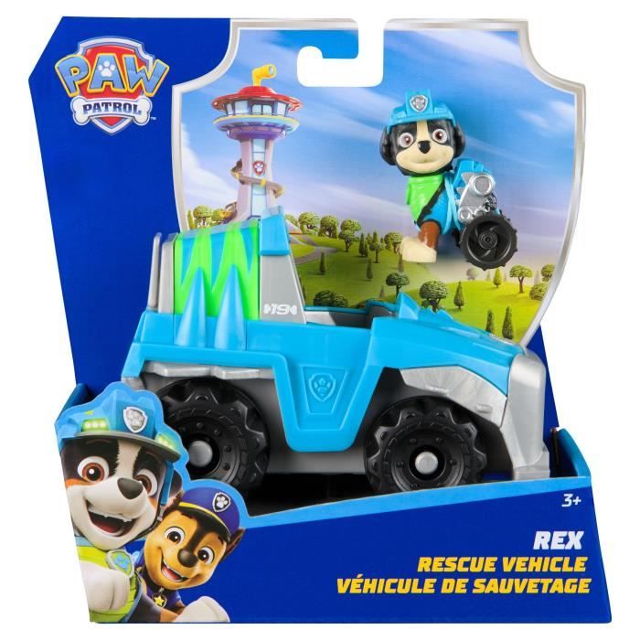 SPIN MASTERVEHICLE + REX FIGURE PAW Patrol
