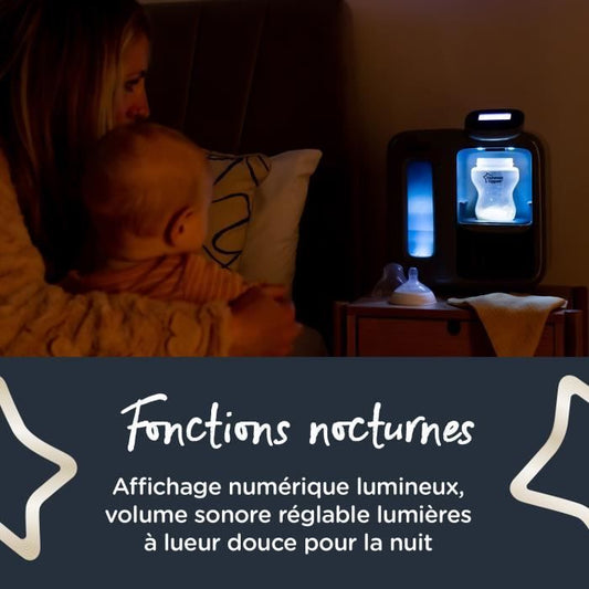 TOMMEE TIPPEE Bottle warmer - Perfect Prep Day & Night black