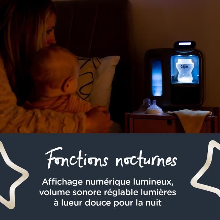 TOMMEE TIPPEE Bottle warmer - Perfect Prep Day & Night black