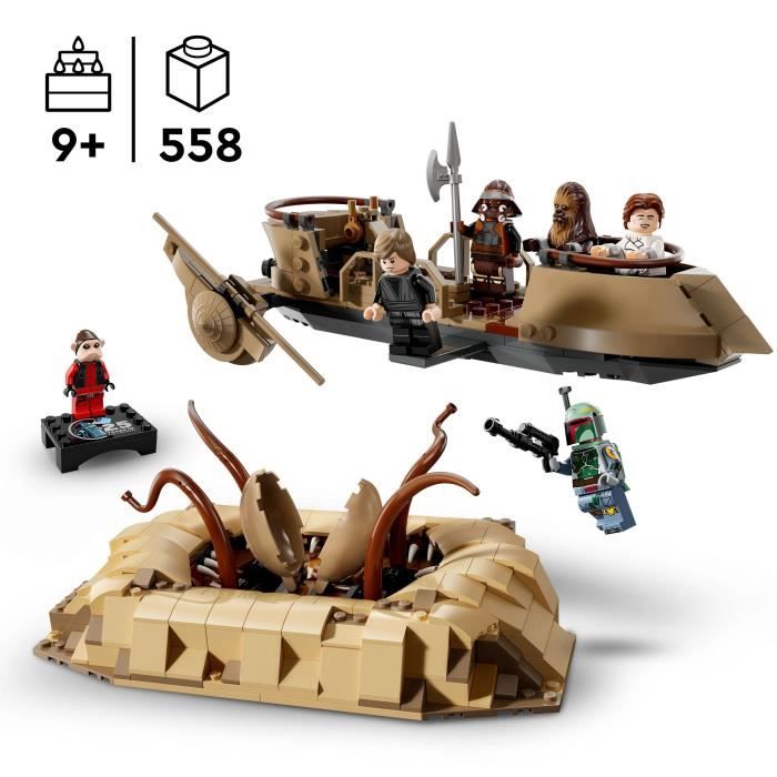 LEGO Star Wars 75396 Desert Skiff & Sarlacc Pit - Collector's Set