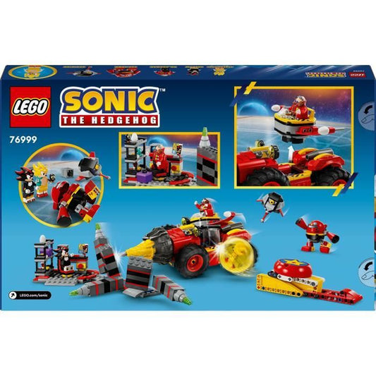 LEGO Sonic the Hedgehog 76999 Super Sonic vs. Egg Drillster, Featuring Shadow and Dr. Eggman