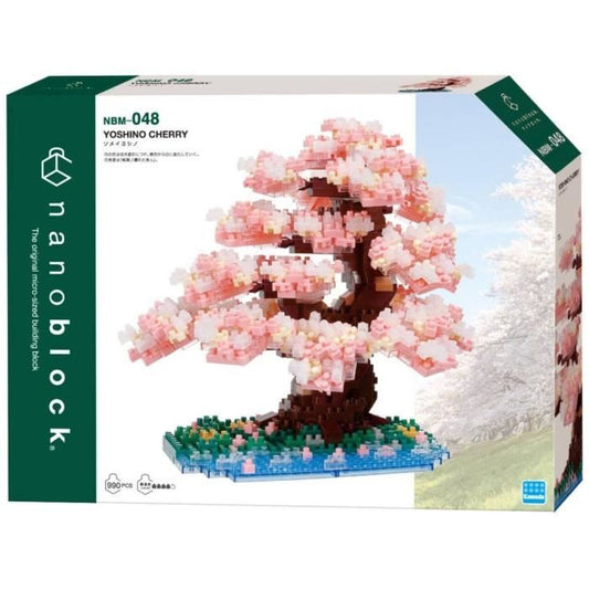 Brick-built figure - BANDAI - NANOBLOCK - Deluxe Cherry Blossom - 990 pcs