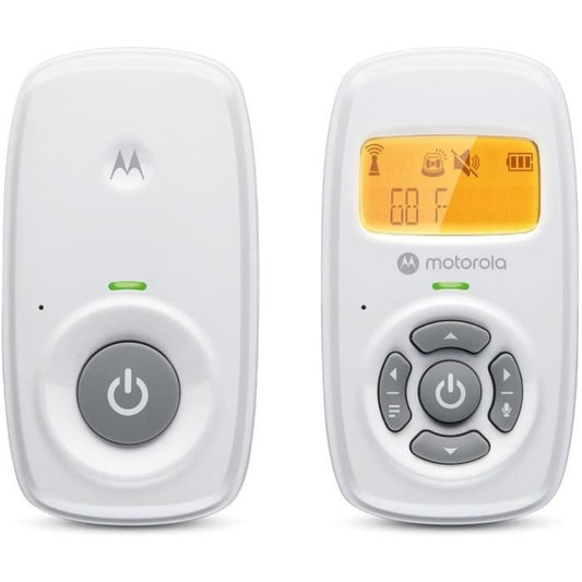Baby Listening Am24 Audio Dect Screen 1.5 300m - Temperature - Walkie Talkie - Motorola