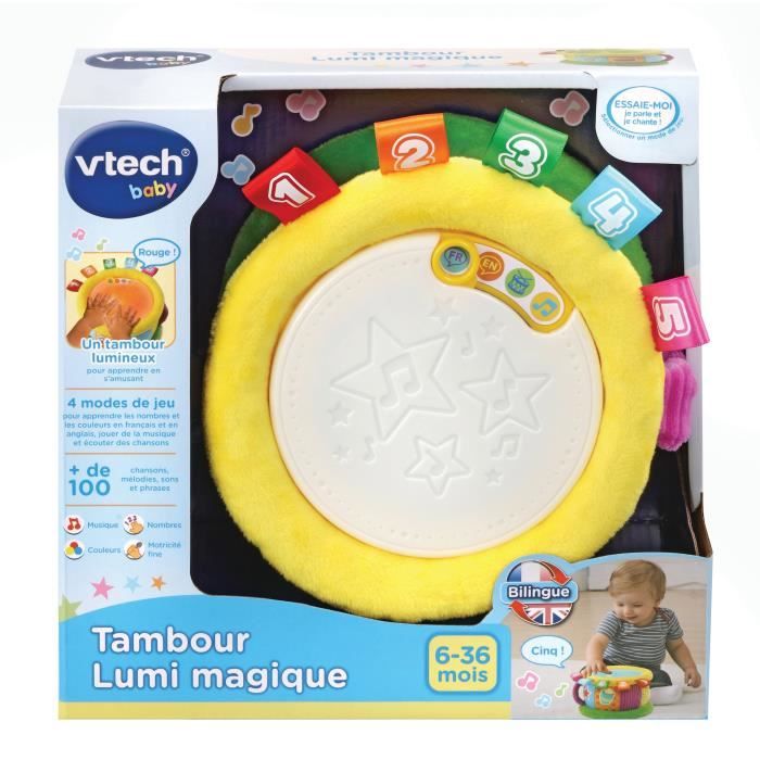 Vtech Baby - Lumi Magique Drum - 6 - 36 months