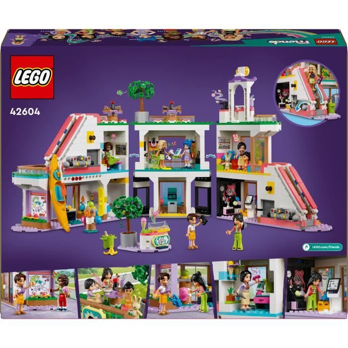 LEGO 42604 Friends Heartlake City Mall, Doll Toy for Girls and Boys, Character Kit
