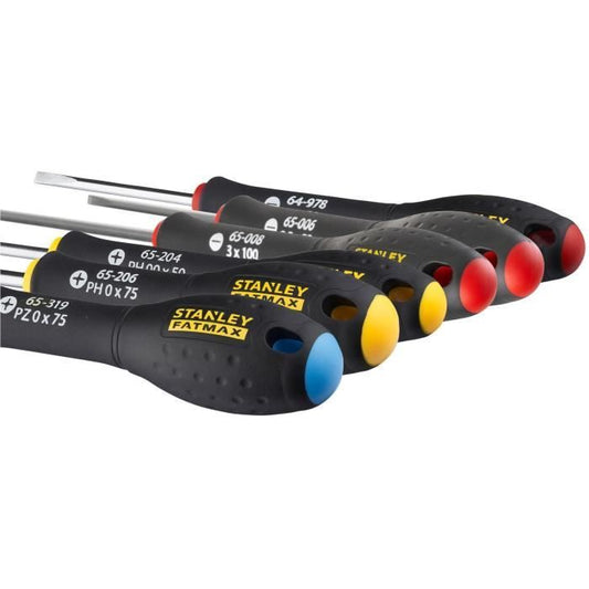 Set of 6 Precision Screwdrivers - STANLEY FATMAX - 0-65-492