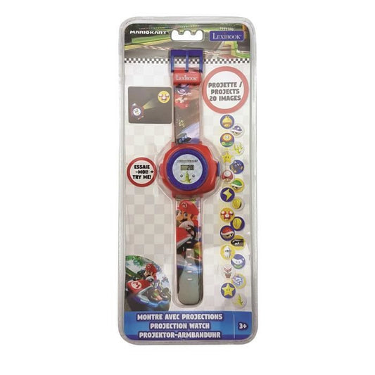 MARIO KART Digital watch with projection of 20 images - LEXIBOOK