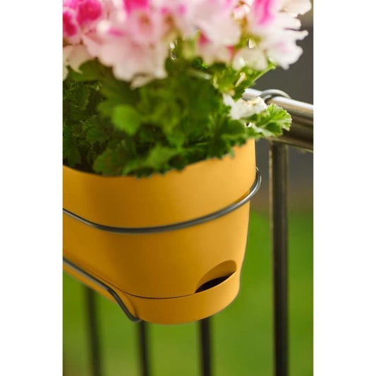 Vibia rectangle planter - Plastic - Tank - Ø50 - yellow honey