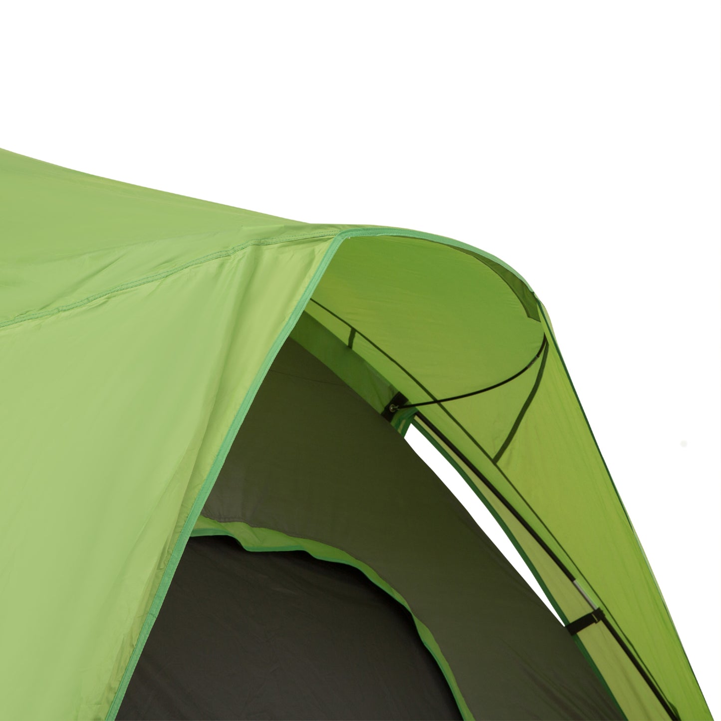 Outsunny Autozelt, Campingzelt, Reisezelt, für 4-5 Personen, Glasfaser Polyester, Grün, 300 x 300 x 230 cm