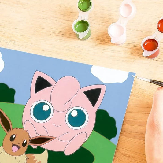 CreArt Kids 18x24cm Pokemon, Paint by Numbers Kit, Ages 7+, 25839, Ravensburger