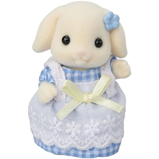 Doll - SYLVANIAN FAMILIES - Brother and Sister Rabbit Aries - Gardening - Articulated - Multicolor