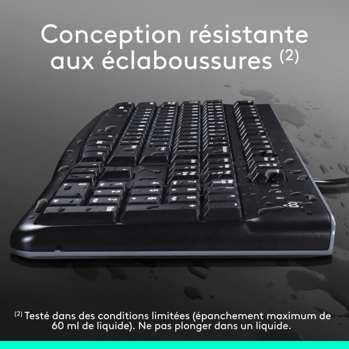 LOGITECH Wired Keyboard and Mouse Pack - MK120